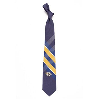 Men's Nashville Predators Grid Skinny Tie