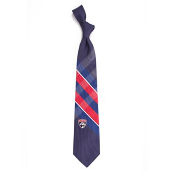 Men's Florida Panthers Grid Skinny Tie
