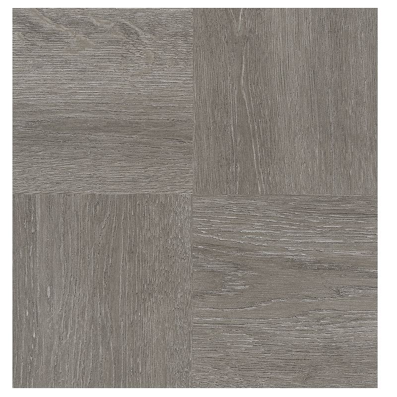 Achim Nexus Charcoal Gray Wood 20-piece Self Adhesive Vinyl Floor Tile Set,