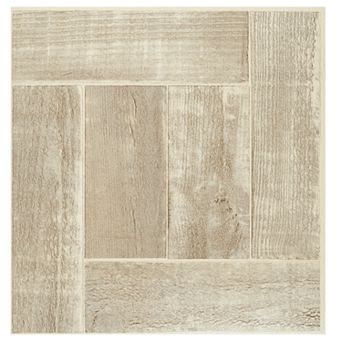 Achim Saddlewood Nexus 20 pc Self Adhesive Vinyl Floor Tile Set