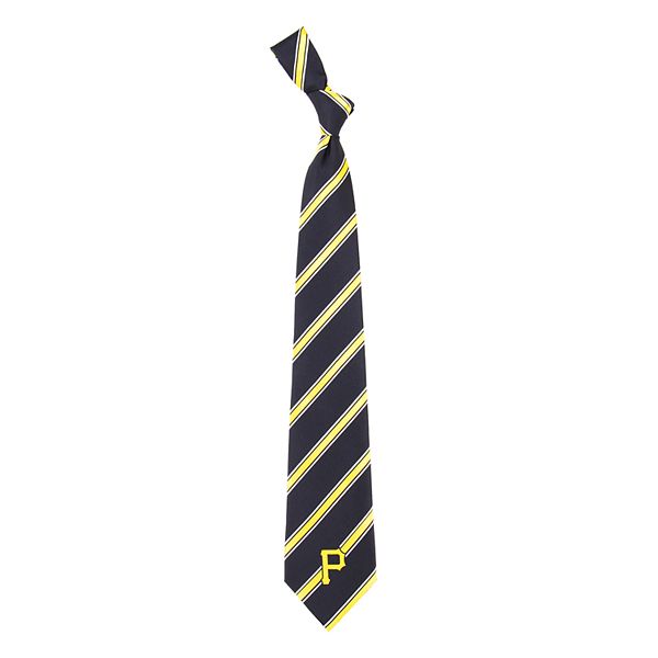 Men's Pittsburgh Pirates Striped Skinny Tie