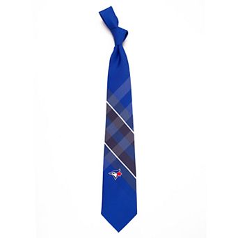 Men's Toronto Blue Jays Grid Skinny Tie