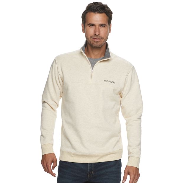 Columbia quarter zip fleece hot sale mens