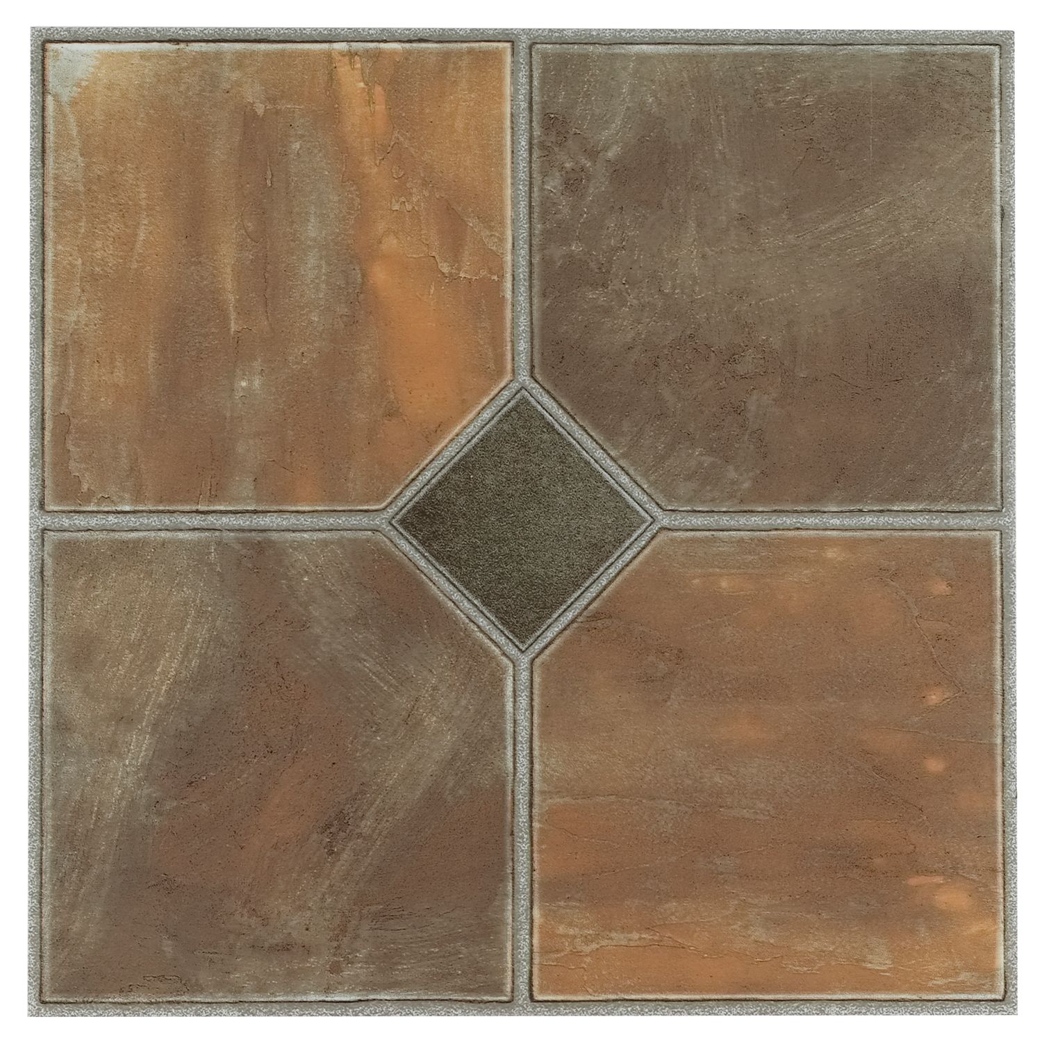 Achim Nexus Rustic Slate 20-piece Self Adhesive Vinyl Floor Tile Set