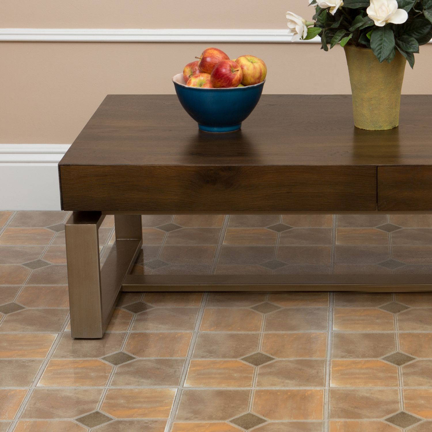 Achim Nexus Rustic Slate 20-piece Self Adhesive Vinyl Floor Tile Set