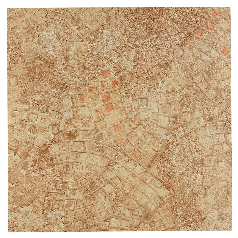 Achim Nexus Ancient Beige Mosaic 20-piece Self Adhesive Vinyl Floor Tile Se
