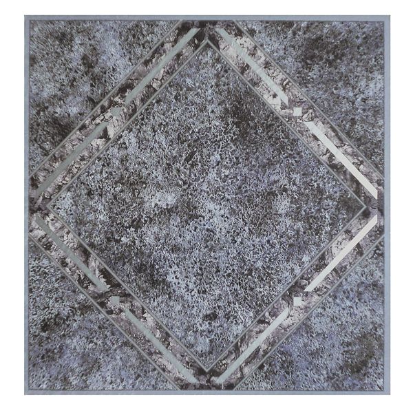 20 Piece Self Adhesive Vinyl Floor Tile Set, Metallic Vinyl Floor Tiles