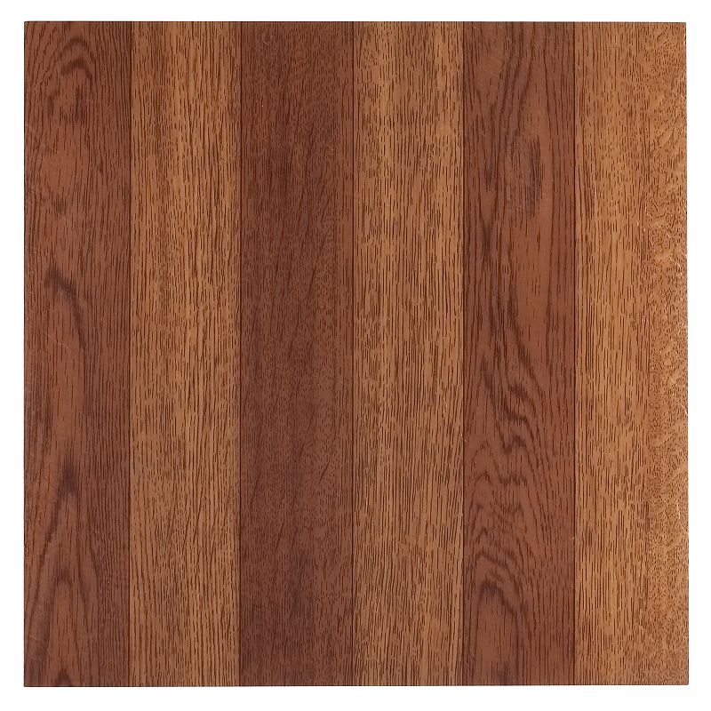 Achim Tivoli Medium Oak Plank-Look 45-piece Self Adhesive Vinyl Floor Tile 
