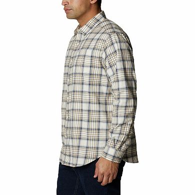 Men's Columbia Vapor Ridge Plaid Woven Button-Down Shirt