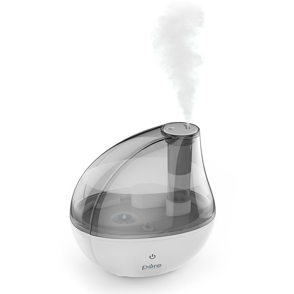 Pure Enrichment Ultrasonic Cool Mist Humidifier with Optional Night Light for the Bedrooms, Offices, and More Home