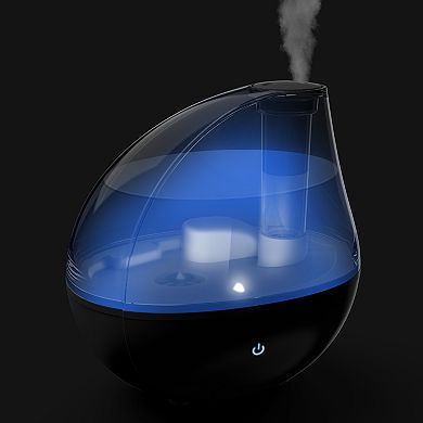 Pure Enrichment Ultrasonic Cool Mist Humidifier with Optional Night Light for the Bedrooms, Offices, and More Home