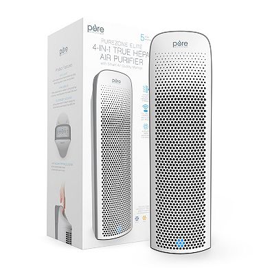 Pure Enrichment ENERGY STAR-Rated True HEPA Elite Air Purifier with Smart Air Quality Monitor