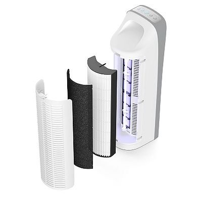 Pure Enrichment ENERGY STAR-Rated True HEPA Elite Air Purifier with Smart Air Quality Monitor