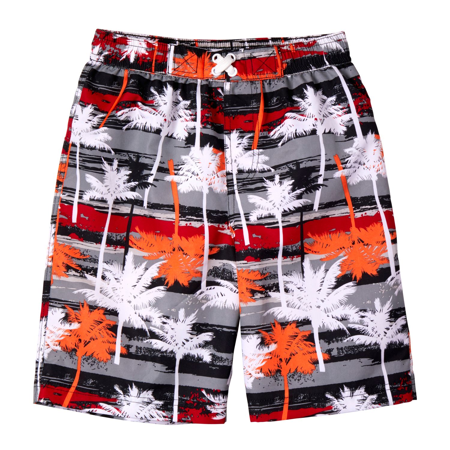 palm tree swim shorts