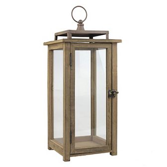 Stonebriar Rustic Lantern Table Decor