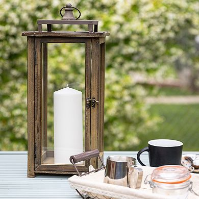 Stonebriar Rustic Lantern Table Decor