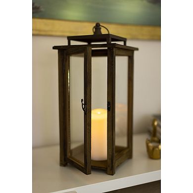 Stonebriar Rustic Lantern Table Decor