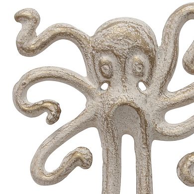Stonebriar 2-Hook Octopus Wall Decor