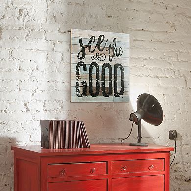 Stonebriar Rustic "See The Good" Wall Decor