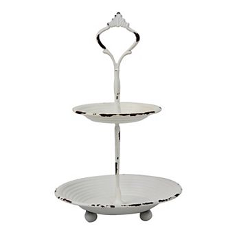 Stonebriar 2 tier Decorative Trinket Tray Table Decor