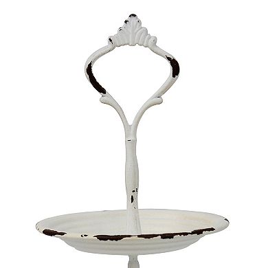 Stonebriar 2-Tier Decorative Trinket Tray Table Decor