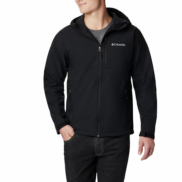 Columbia Ascender Softshell Hooded Jacket - Men's Graphite, XL