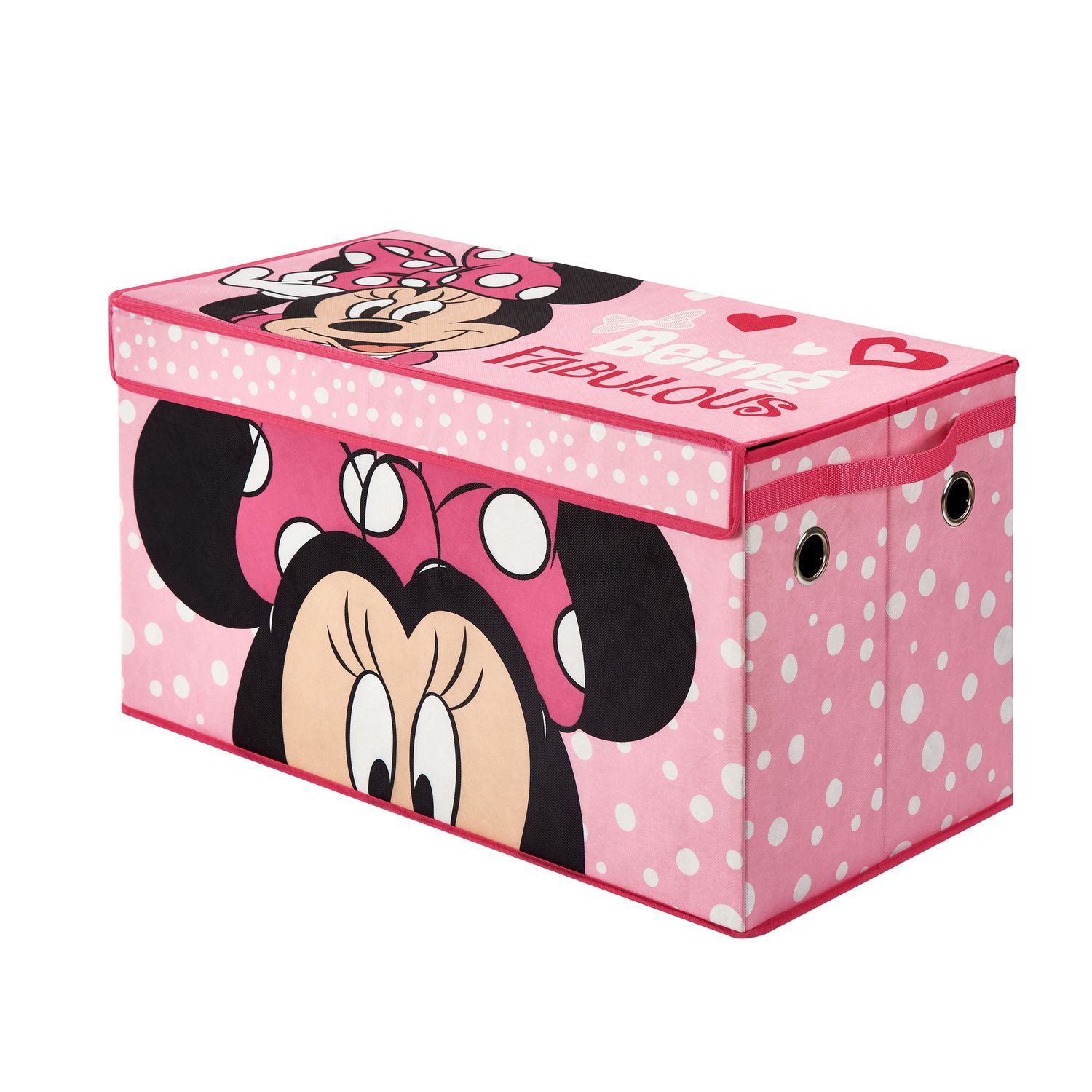 minnie mouse toy bin organizer