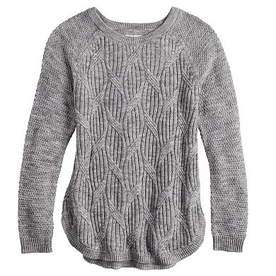 Women's Sonoma Goods For Life® Twisted Cable-knit Pullover Sweater