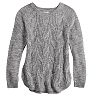 Women's Sonoma Goods For Life® Twisted Cable-knit Pullover Sweater