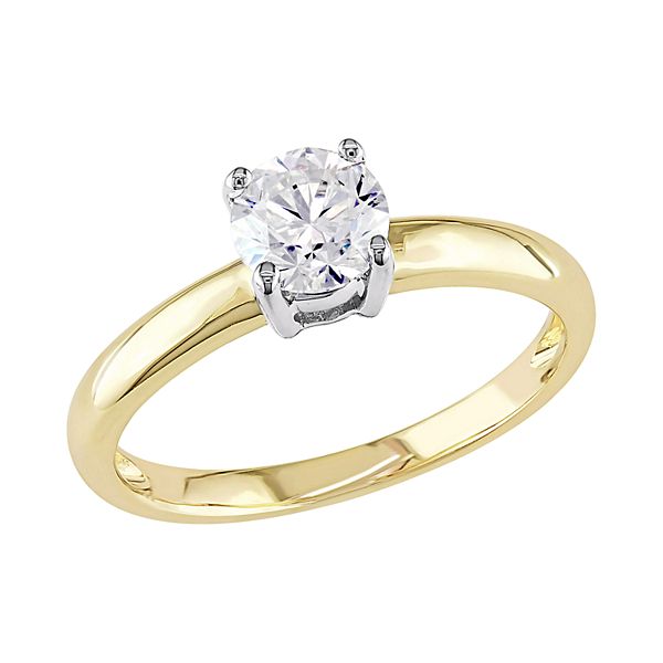 Stella Grace 14k Gold Lab-Created Moissanite Solitaire Engagement Ring