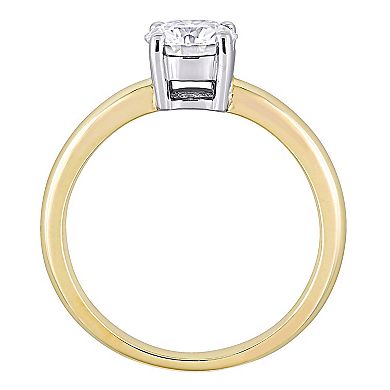 Stella Grace 14k Gold Lab-Created Moissanite Solitaire Engagement Ring