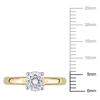 Stella Grace 14k Gold Lab-Created Moissanite Solitaire Engagement Ring
