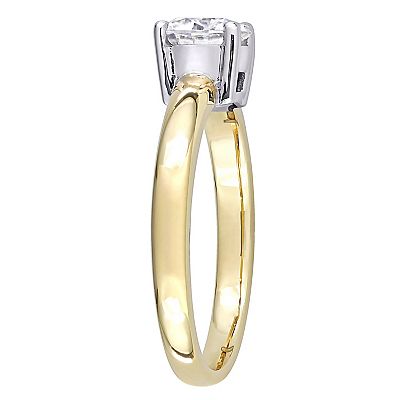 Stella Grace 14k Gold Lab-Created Moissanite Solitaire Engagement Ring