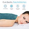 Pure Enrichment Extra Large Electric Heating Pad with 6 Fast Heat Settings to Relieve Back Pain, Cramps, and Sore Muscles