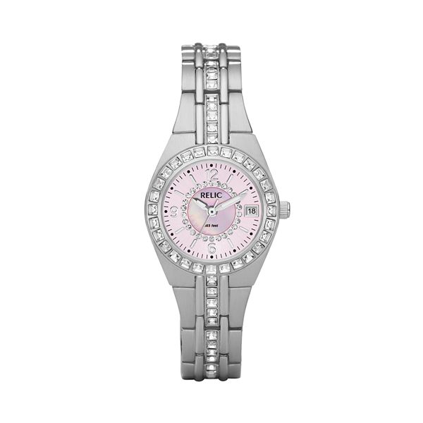 Pink face fossil discount watch