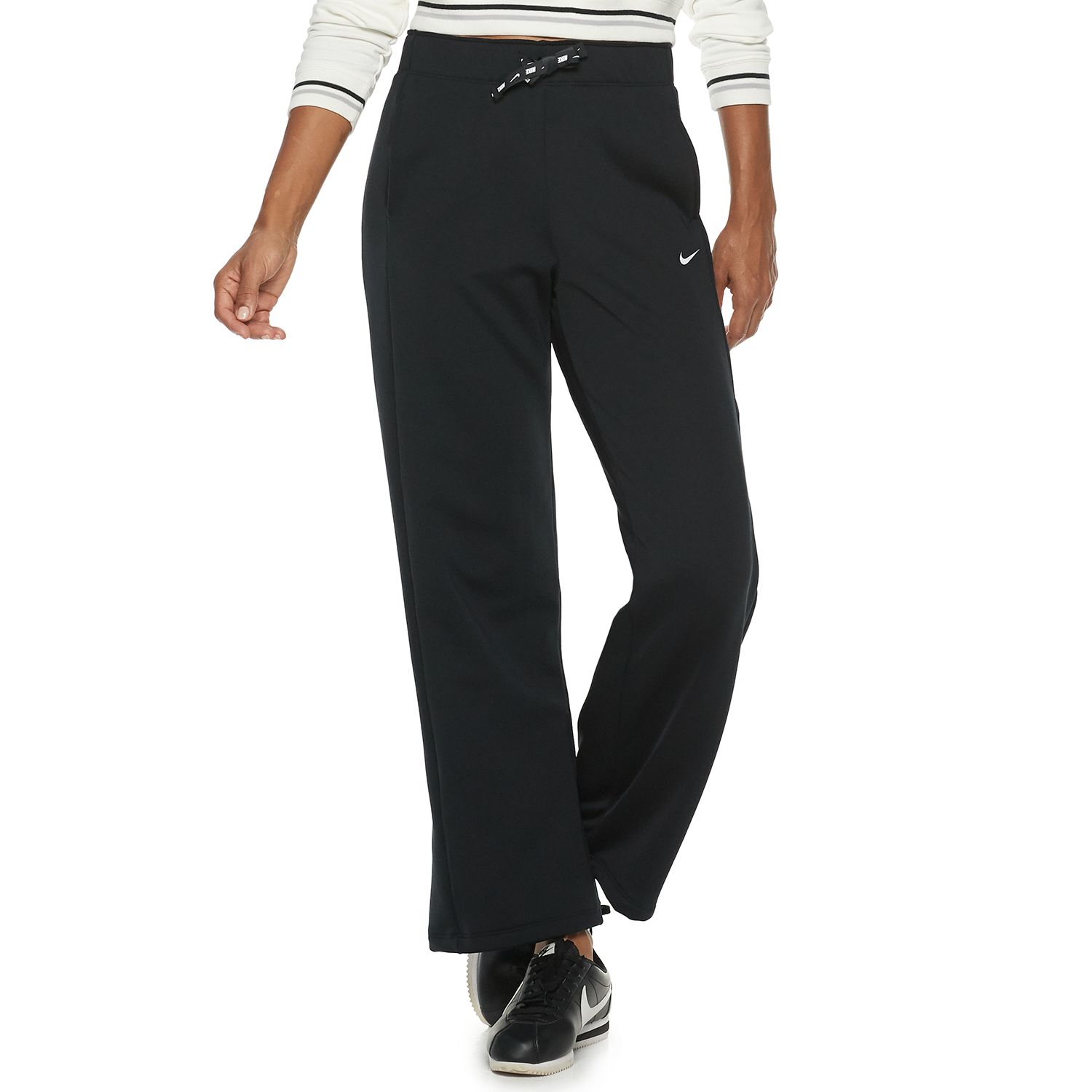 nike women's therma fleece training pants