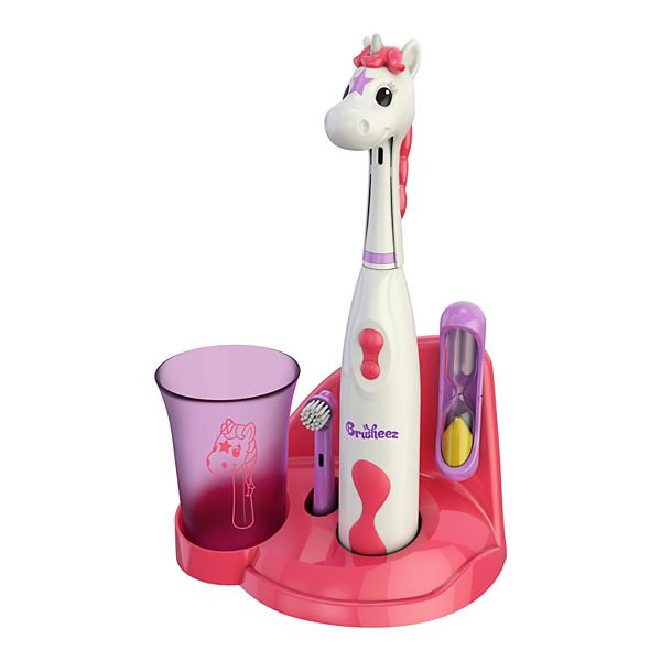 Brusheez Sparkle the Unicorn Kid&#39;s Electric Toothbrush Set