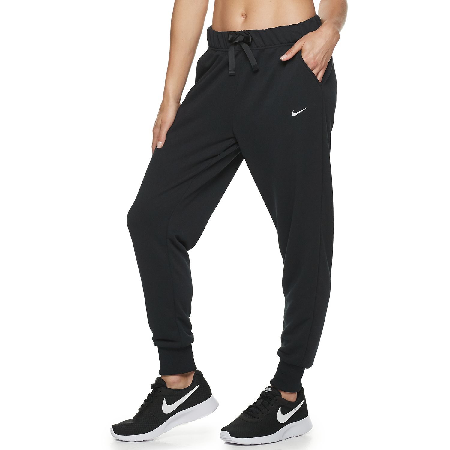 nike dri fit track pants womens