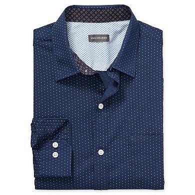 Men's Van Heusen Never Tuck Slim-Fit Button-Down Shirt