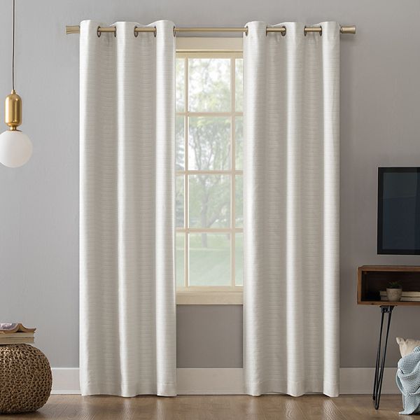 Sun Zero Extreme 2Pack Tanden Textured Theater Grade 100 Blackout Curtains