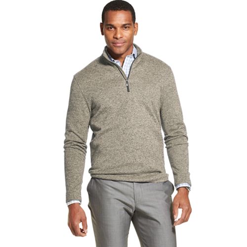 Men's Van Heusen Flex Sweater Fleece Quarter-Zip