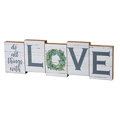 'Do All Things With Love' Wall Art