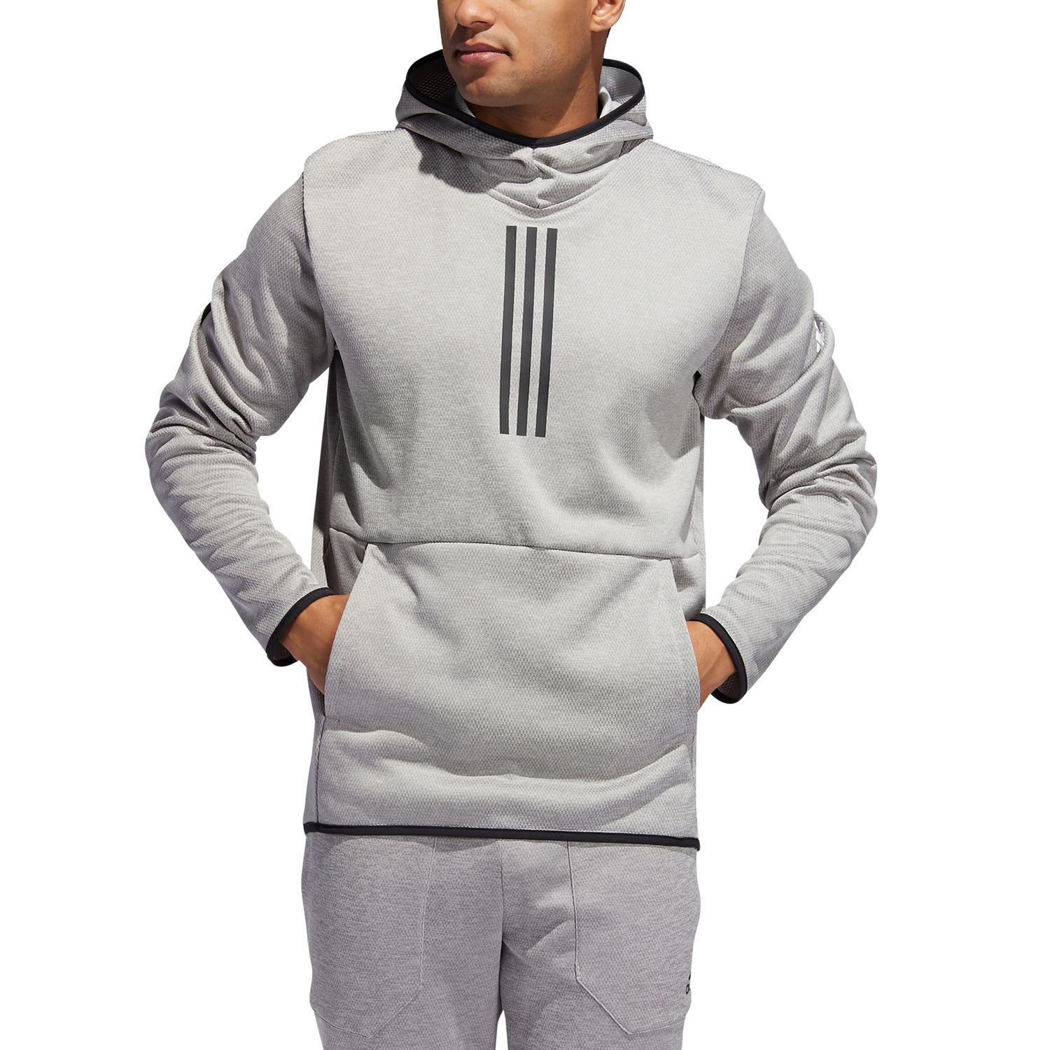 adidas three stripe hoodie men's