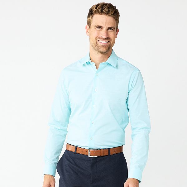 Slim Fit Wrinkle-Resistant Dress Shirt