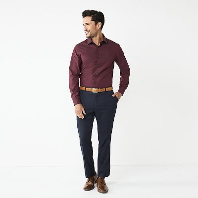 Men's Apt. 9 Premier Flex Extra-Slim Fit Dress Shirt
