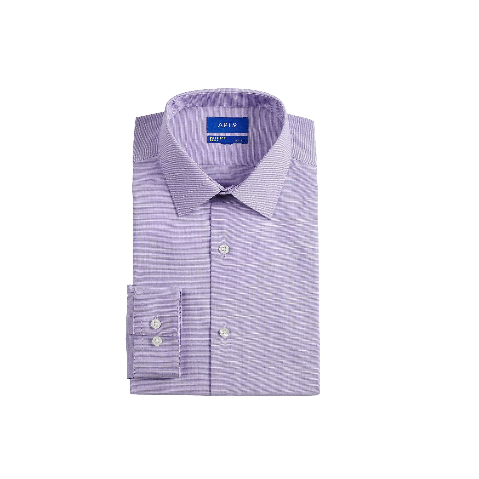 Mens Apt. 9® Premier Flex Extra-Slim Fit Wrinkle Resistant Dress Shirt, S