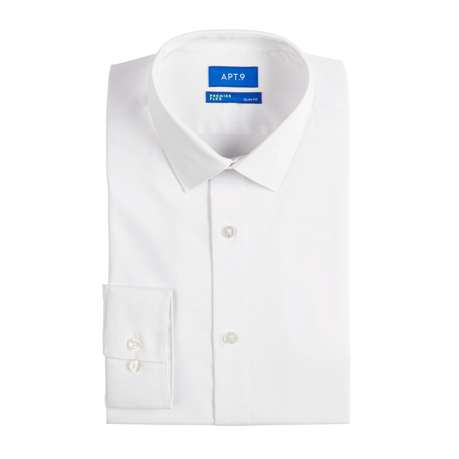 extra slim white dress shirt