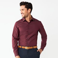 Men's Apt. 9® Premier Flex Solid Slim-Fit Wrinkle Resistant Dress