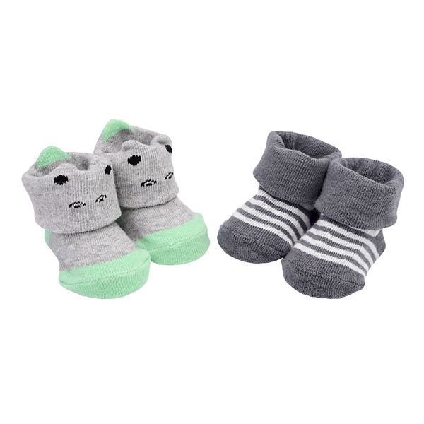 Newborn Baby Boy Carter's 2-pack Dinosaur Socks