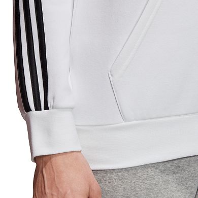 Men's adidas Essential 3 Stripe Pullover Hoodie